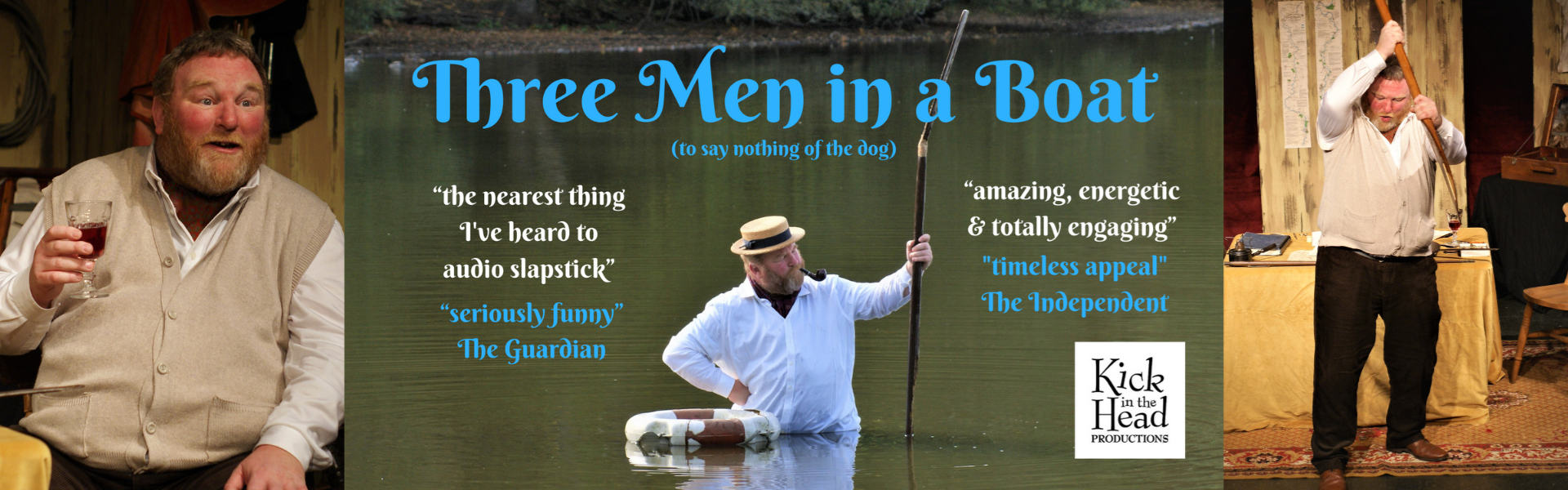 Outdoor Theatre - Three Men in a Boat