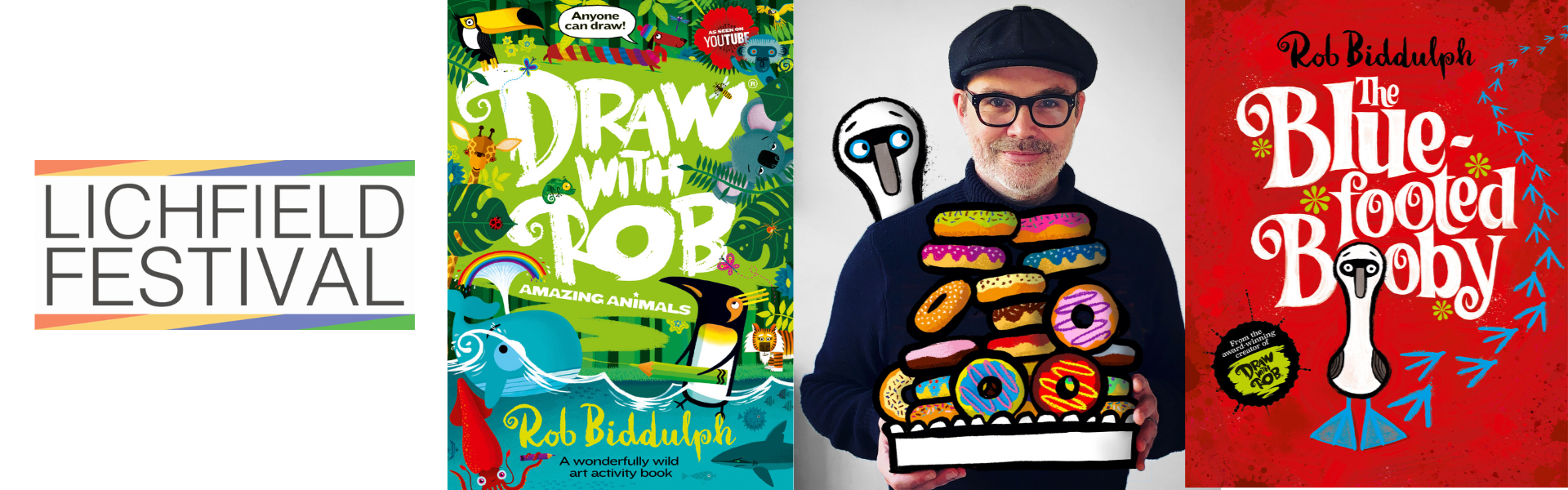 Rob Biddulph - Draw with Rob (Lichfield Festival)