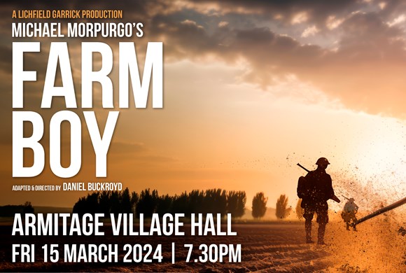 Farm Boy Tour - Armitage With Handsacre Village Hall